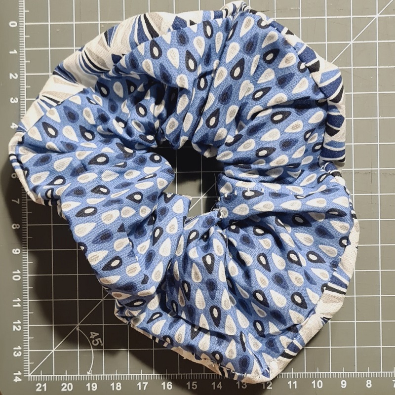 originální gumičku do vlasů / DIY scrunchies